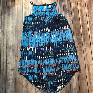 BB Dakota Rounded Hem Spaghetti Strap Shift Dress